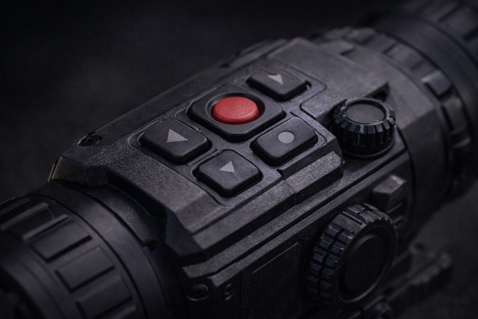 Close-up of TS35-640 controls