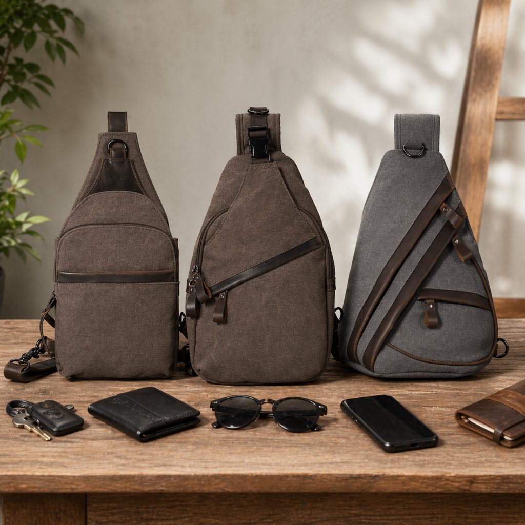 Dakota vs Colt vs Jordan canvas sling bags comparison for concealed carry