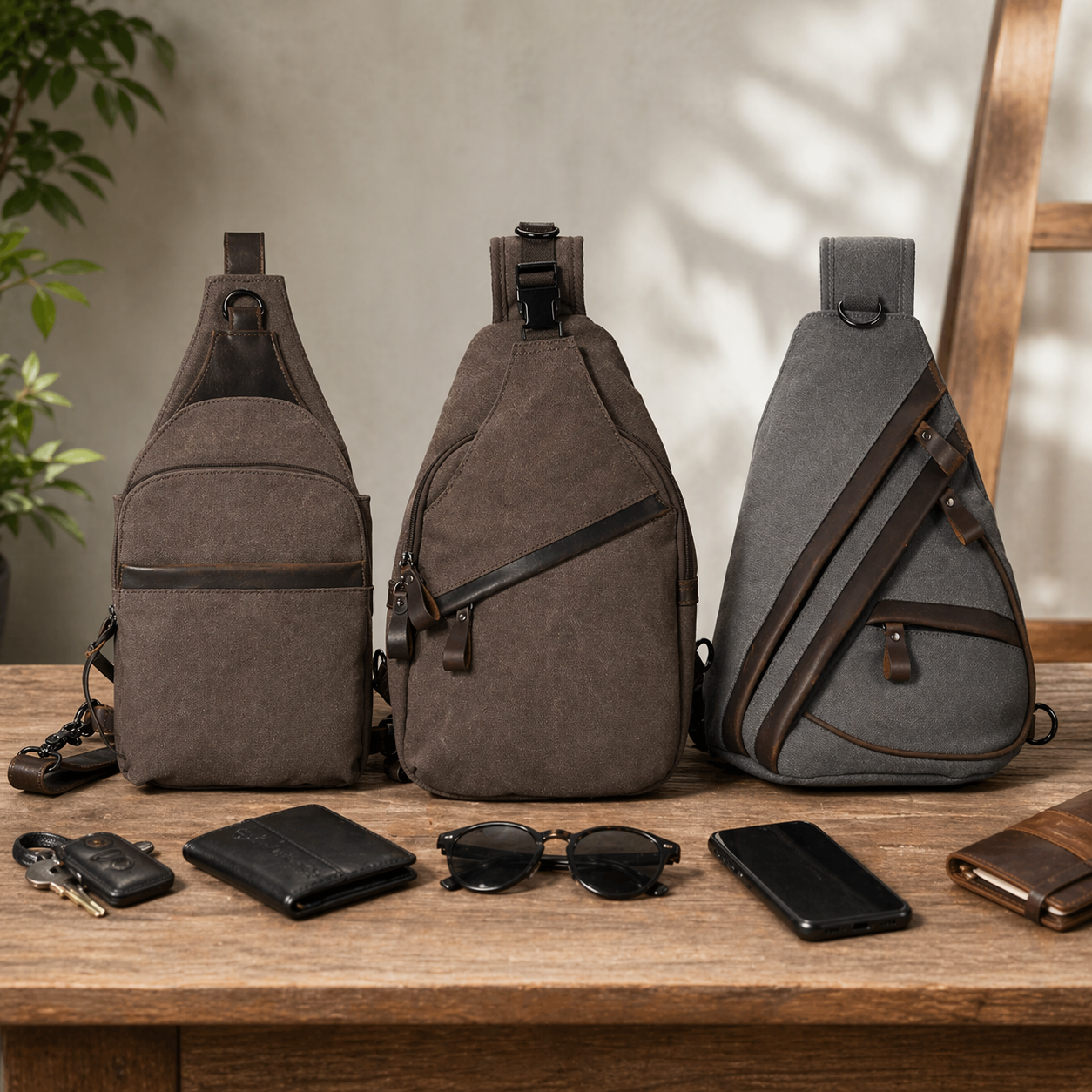 Dakota vs Colt vs Jordan canvas sling bags comparison for concealed carry