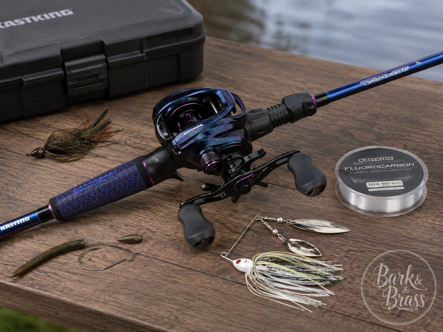 best KastKing rod and reel combos Royale Legend Pro baitcaster for bass fishing