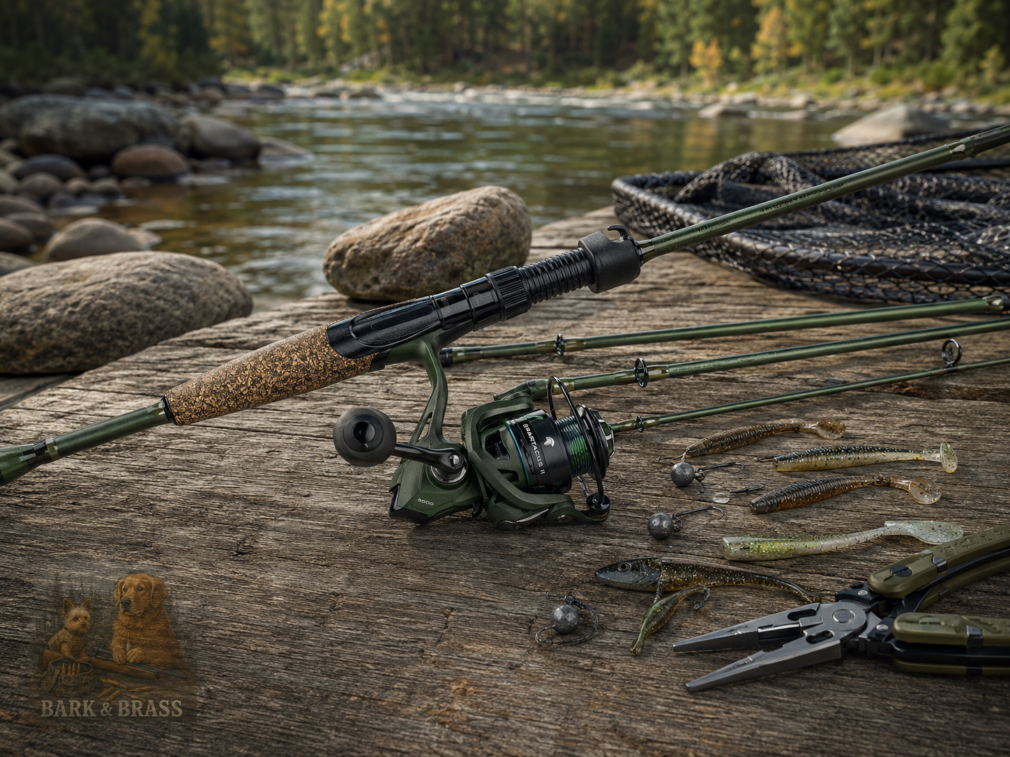 best KastKing rod and reel combos Spartacus II spinning combo for rugged bass fishing